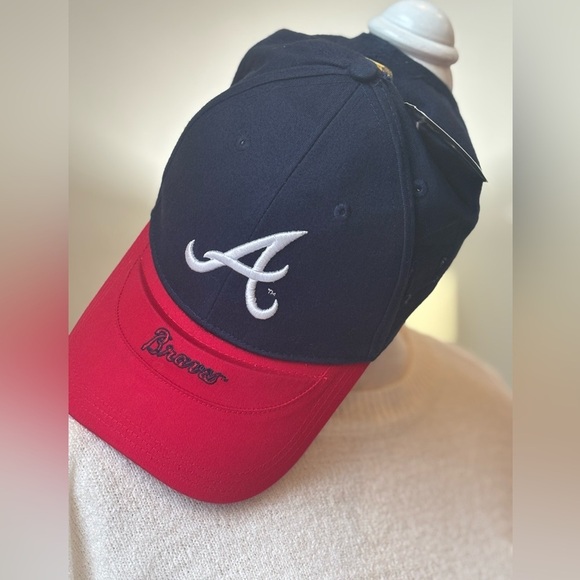 Atlanta Braves Napa MLB Baseball Cap/Hat w/ Sunglasses Notch Unisex NWT One Size - Picture 1 of 11
